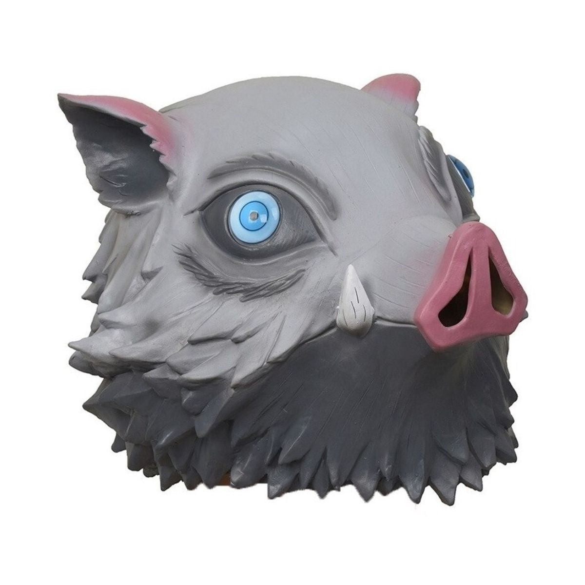 Máscara Fantasia Halloween Festa Javali Inosuke Demon Slayer Máscara Fantasia Halloween Festa Javali Inosuke Demon Slayer